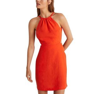 Boden Womens  Back Detail Mini Dress